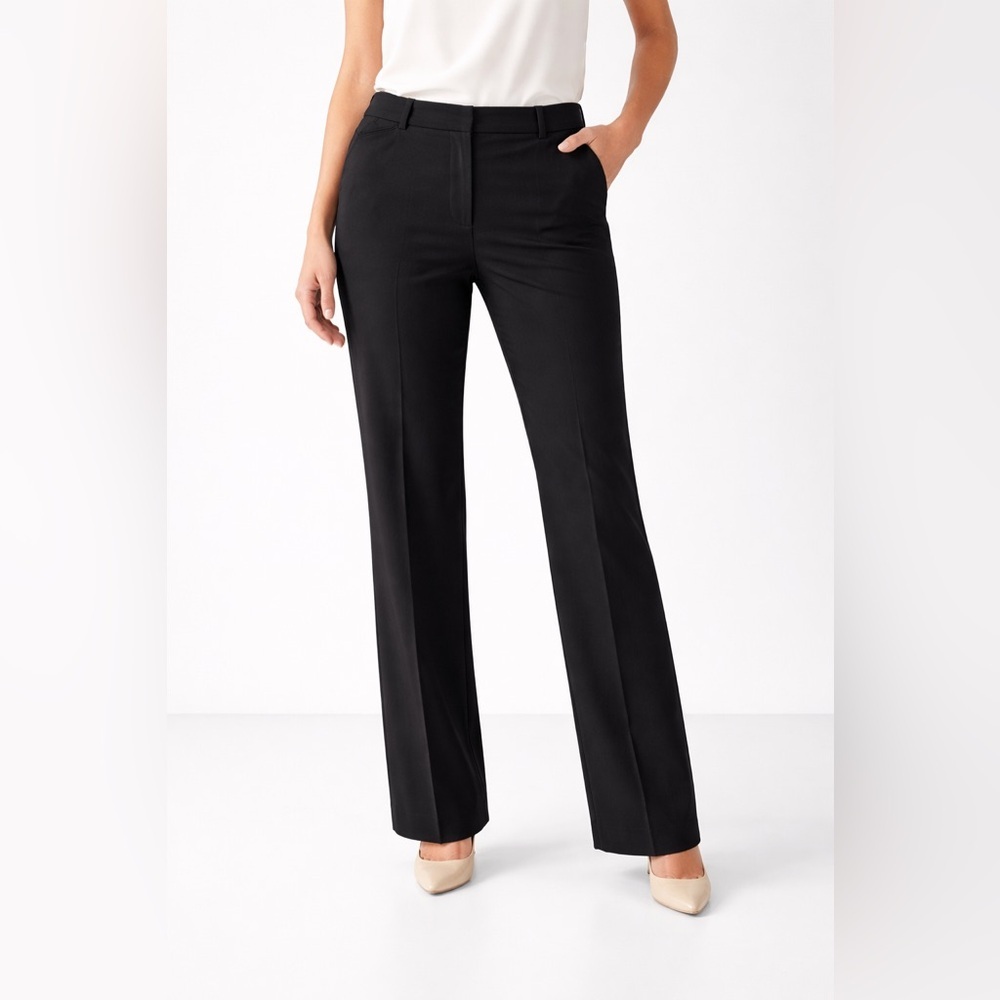 Worthington Perfect Trouser Black Dress Pants Size 14S New With Tags